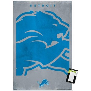 Trends International NFL Detroit Lions - Logo 25 Unframed Wall Poster Prints - 1 of 4