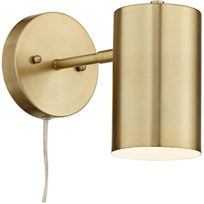 modern plug in wall sconce