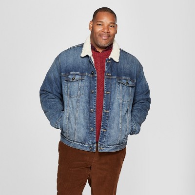 target mens jean jacket