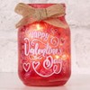 The Lakeside Collection Valentine's and St Patrick's Fairy Light Mason Jar Table Decor - Valentine's Day - 2 of 3