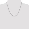 Black Bow Jewelry 1.75mm Sterling Silver, Solid Curb Chain Necklace - 2 of 4