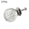 Unique Bargains DIY Furniture Cabinet Aluminum Alloy Crystal Pull Knob 2 Pcs - 4 of 4