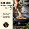 Alva Forest Carbon Steel Frying Pan - Acacia Wood Handle, Pre-Seasoned and Toxin-Free Cookware - 4 of 4