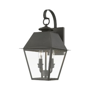 Livex Lighting Wentworth 2 - Light Wall Light in  Charcoal - 1 of 1