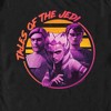 Men's Star Wars: Tales of the Jedi Distressed Obi-Wan Ahsoka and Anakin T-Shirt - 2 of 4