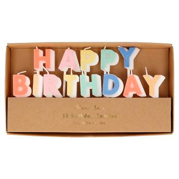 Meri Meri Happy Birthday Candle Set (Pack of 13)