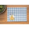 C&F Home Bee Happy In Blue Embroidered Placemat Set of 6 - 3 of 4