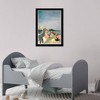 15"x21" Dinos at the Beach Animals Framed Art Print - Wynwood Studio: Modern Wall Decor, Vertical Layout - 4 of 4