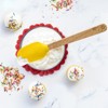 Talisman Designs Beechwood Large Silicone Spatula, Honey Bee Collection, Set of 1, Yellow - 3 of 3