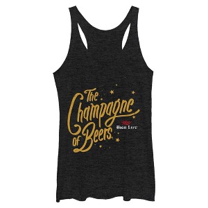 Women's Miller High Life Champagne of Beers Racerback Tank Top - 1 of 3