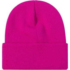 MSDC 1&2 Pack Beanie for Men Women Slouchy Beanie Hats Winter Knit Caps Soft Ski Hat Unisex - 1 of 4