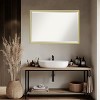 Amanti Art Incline Beveled Wood Framed Bathroom Vanity Wall Mirror - 4 of 4