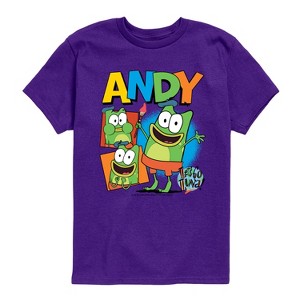 Boys' - Lets Go Luna - Andy Short Sleeve Graphic T-Shirt - 1 of 3