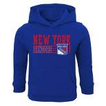 NHL New York Rangers Boys' Poly Core Hooded Sweatshirt