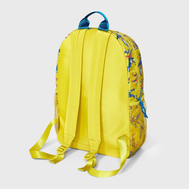 Kids&#39; Backpack with Quilted Dinosaurs - Cat &#38; Jack&#8482; Yellow, 3 of 6