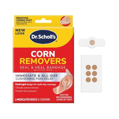 Dr. Scholl&#39;s  Corn Removers Seal &#38; Heal Bandage with Hydrogel Technology - 6ct