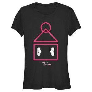 Juniors Womens Squid Game Squid Court T-Shirt - 1 of 4