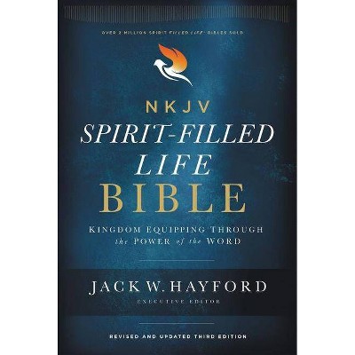 NKJV, Spirit-Filled Life Bible, Third Edition, Hardcover, Red Letter Edition, Comfort Print - 3rd Edition by  Thomas Nelson