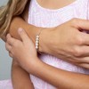 Girl's Freshwater Pearl & Link Bracelet Sterling Silver - In Season Jewelry - 2 of 4