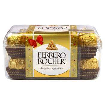 Ferrero Rocher Holiday Chocolate Gift Box - 7oz