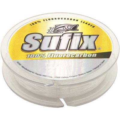 Sufix 50 Yard Invisiline Ice Fluorocarbon Fishing Line - 4 Lb. Test - Clear  : Target