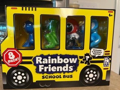 Rainbow Friends School Bus Mini Figure Set - 8pk : Target