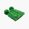 Turtle Fur Fluff Balls Pom Pom Beanie - Girls Winter Hat - 2 of 4