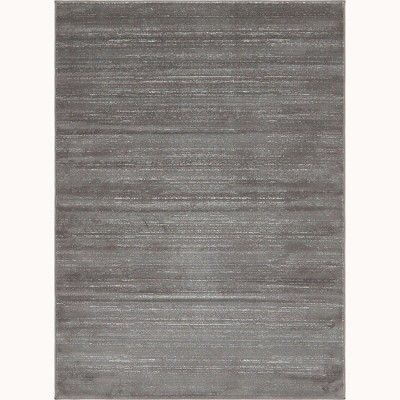 Uptown Classic Gray 9' x 12' Easy-Care Synthetic Rug