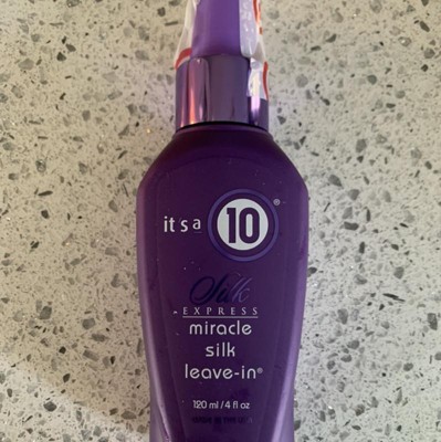 It's A 10 Silk Express Miracle Silk Leave-in Conditioner - 4 oz bottle