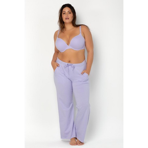 Women's Velvet Lounge Pajama Pants With Slit - Colsie™ : Target