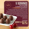 Queen Anne Dark Chocolate Coconut Covered Cordial Cherries | 6.6 Ounces | 10 Piece Gift Box | Whole Cherry Sweet Creamy Fruity Flavor - 2 of 4