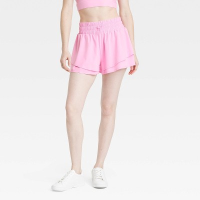 Women's Double Layer Woven Mid-Rise Shorts 2.5" - JoyLab™