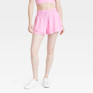 Women's Double Layer Woven Mid-Rise Shorts 2.5" - JoyLab™ - 1 of 4