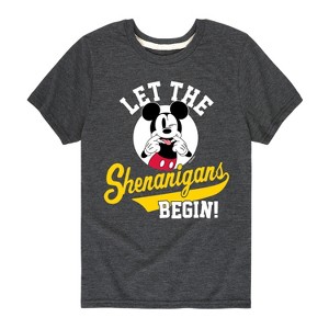Boys' - Disney - Let The Shenanigans Begin Short Sleeve Graphic T-Shirt - 1 of 4