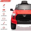 Electric Car for Kids, 12V Electric Truck, Off-Road Kids Car with Remote, Spring Suspension & 3 Speeds, Ride-On Toys for Boys/Girls - 4 of 4