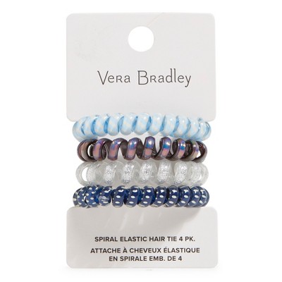 Vera Bradley Women's Outlet Spiral Hair Elastics