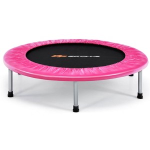 Costway 36" Mini Folding Trampoline Portable Recreational Fitness Rebounder - 1 of 4