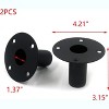 Speaker Mount Stand Top Bracket Speaker Cabinet Pole Mount Speaker Stand Mounts Pack of 2 - 2 of 4