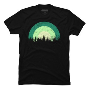 Men's Design By Humans Evergreen Forest By sustici T-Shirt - 1 of 4