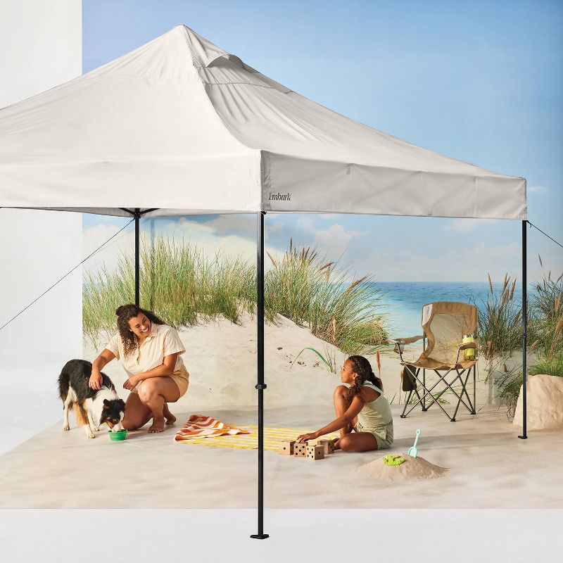 12x12 Steel Weekender Canopy with Wind Vent and Mesh Pocket- Embark&#8482;, 3 of 7
