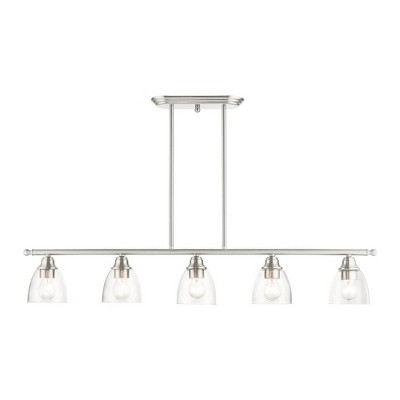 Livex Lighting Montgomery 5 - Light Chandelier in  Brushed Nickel