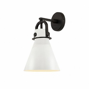 Newton Cone - 1 Light Wall Sconce In Industrial Style-14.25 Inches Tall and 8 Inches Wide - 1 of 1