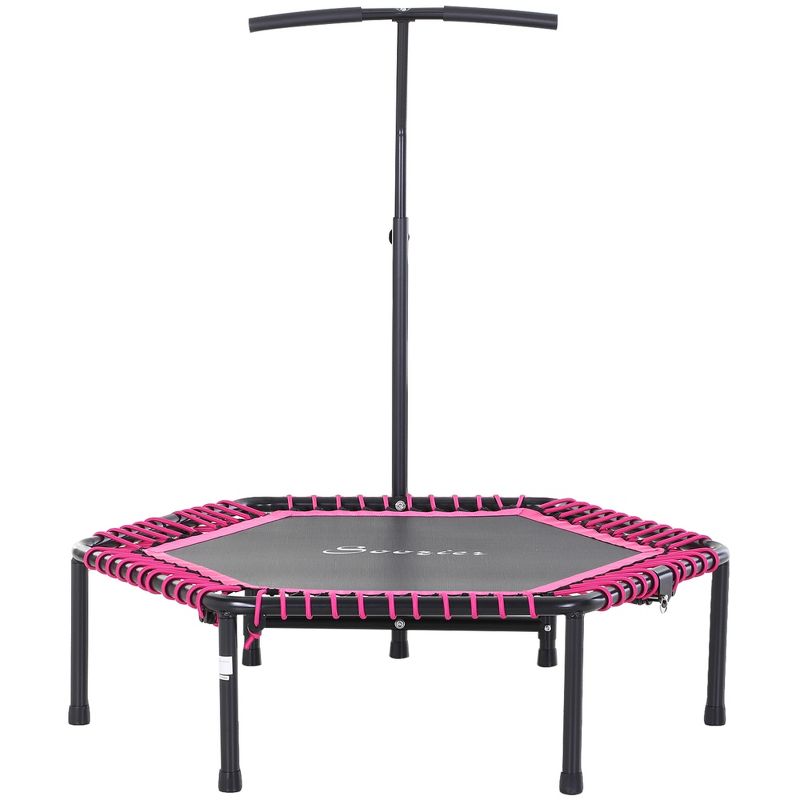 Soozier 48" Foldable Trampoline Outdoor Bungee Exercise Fitness Jumper Trainer, 4 of 9