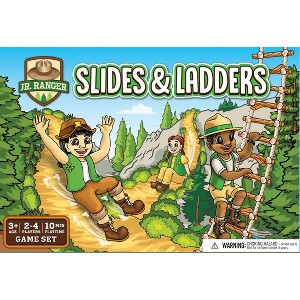 MasterPieces Jr. Ranger - Slides & Ladders Family Board Game for Kids - 1 of 4