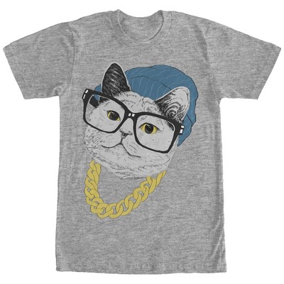 Men's Lost Gods Cat In Chain T-shirt : Target