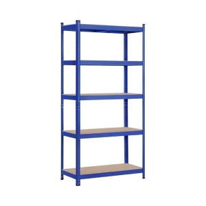 Vtec Trading Blue 5-Tier Adjustable Utility Shelves - 1 of 3