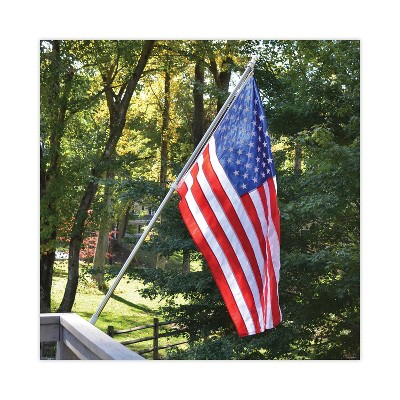 Heavyweight Nylon Blue Patriotic Outdoor U.S. Flag, 3 ft x 5 ft