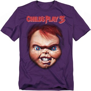 Childs Play 3 Chucky Adult T-Shirt - 1 of 4
