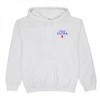 Mens Michelob Ultra Golf Putting White Front and Back Print Hoodie - 2 of 4