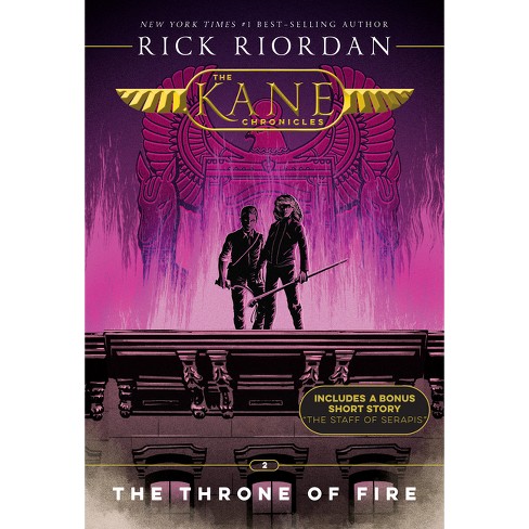 Throne Of Fire : Bonus Short Story: The Staff Of Serapis - By Rick Riordan  ( Paperback ) : Target